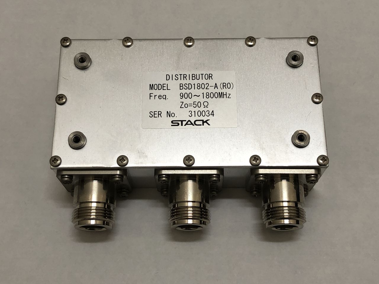 スタック電子 BSD1802-A(R0) 50Ω N型同軸 分配器