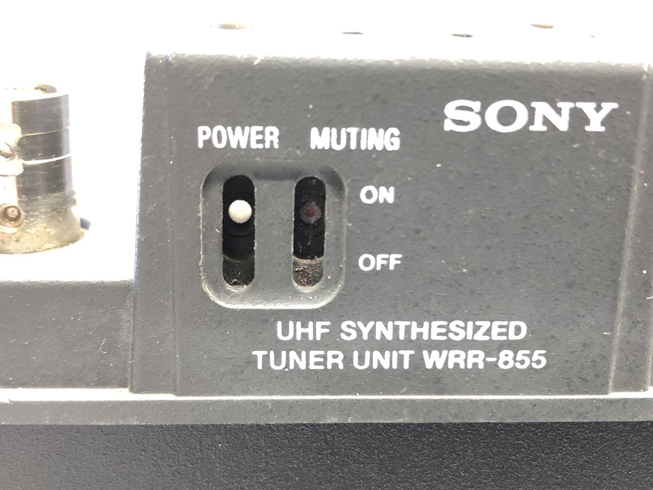 SONY WRR-855 UHFシンセサイザーチューナーユニット