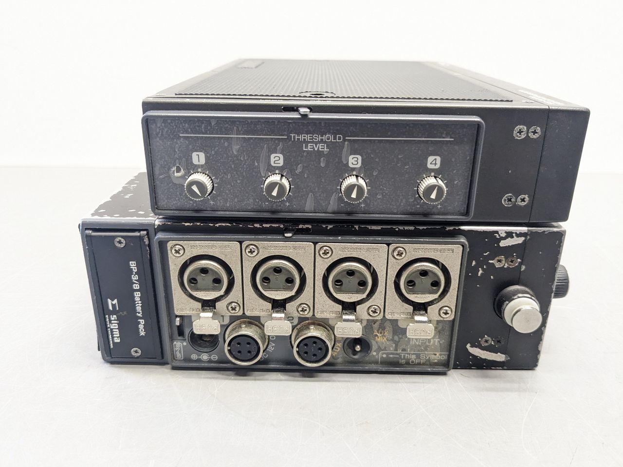 sigma SS-342 4chアナログオーディオミキサー / SS-6002 4chイコライザー＆コンプレッサー