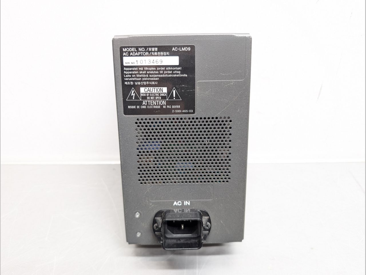 SONY AC-LMD9 ACアダプター