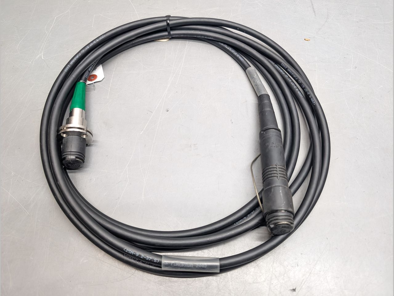 古河電工 2SM-9.2-37.5 LEMO フランジ付き光カメラケーブル 5.1m