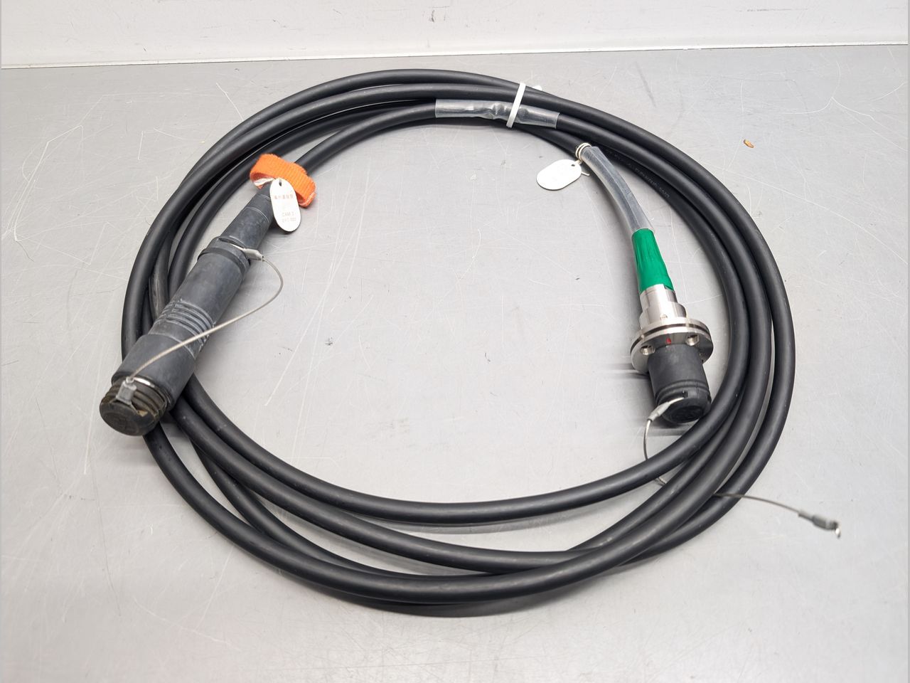 古河電工 2SM-9.2-37.5 LEMO フランジ付き光カメラケーブル 4.2m