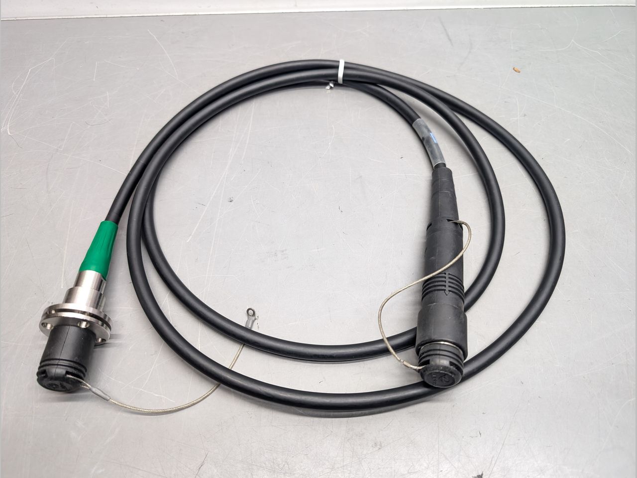 古河電工 2SM-9.2-37.5 LEMO フランジ付き光カメラケーブル 2.1m