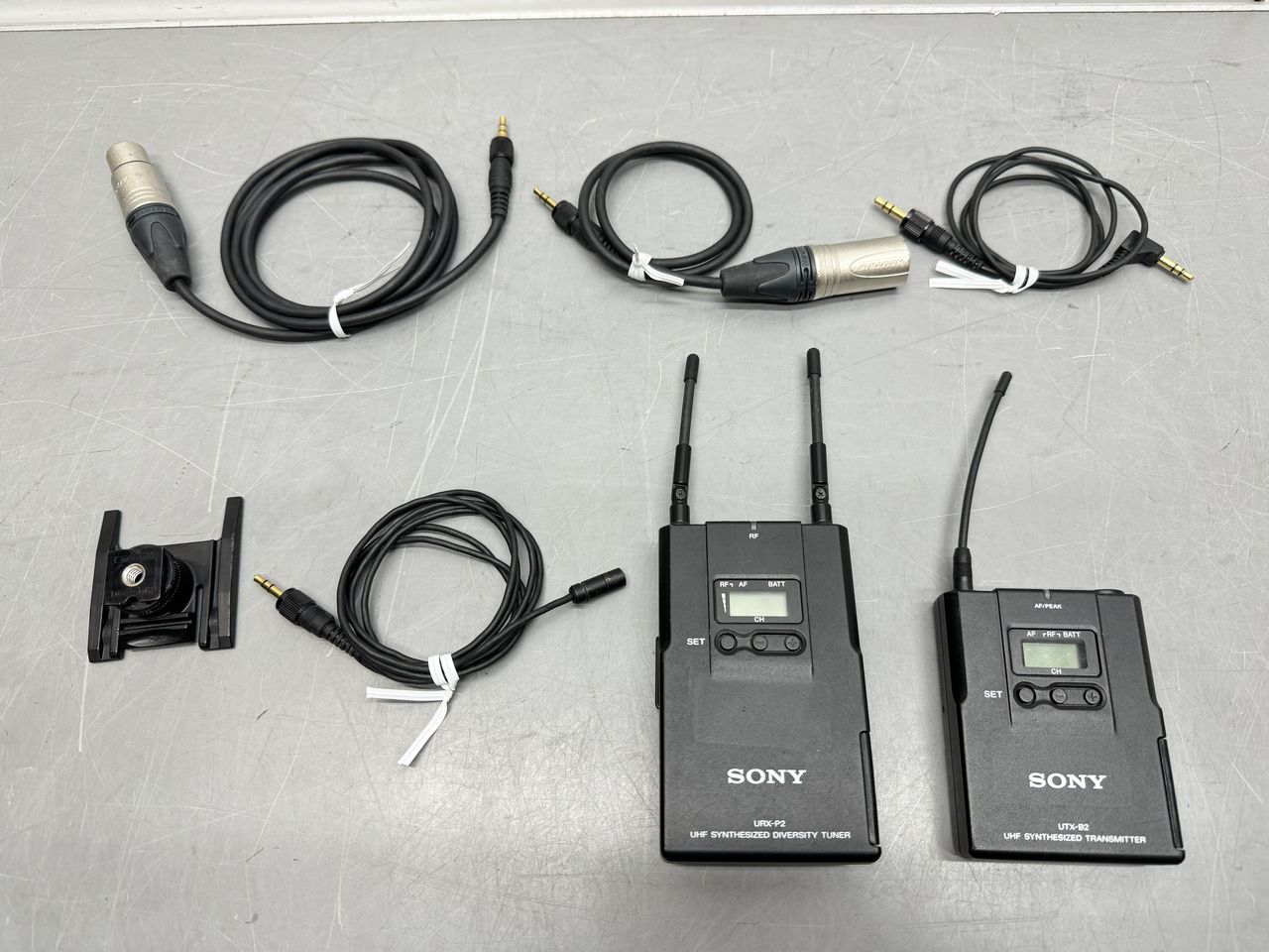 SONY UWP-V1 (UTX-B2・URX-P2) UHFワイヤレスマイクロホンパッケージ