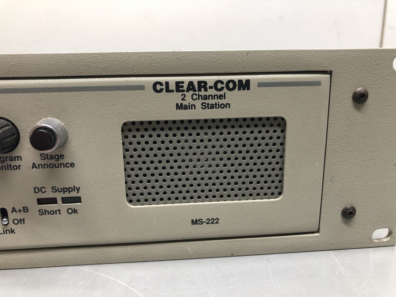 Clear-Com MS-222 メインステーション | VIVID Online Shop