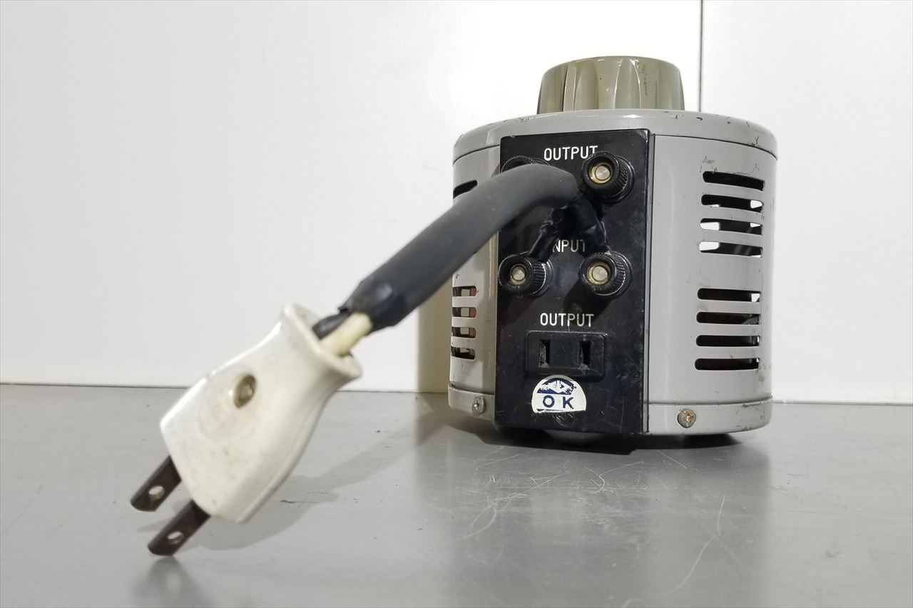 ボルトスライダー(単巻可変変圧器) V-130-5 計測、検査