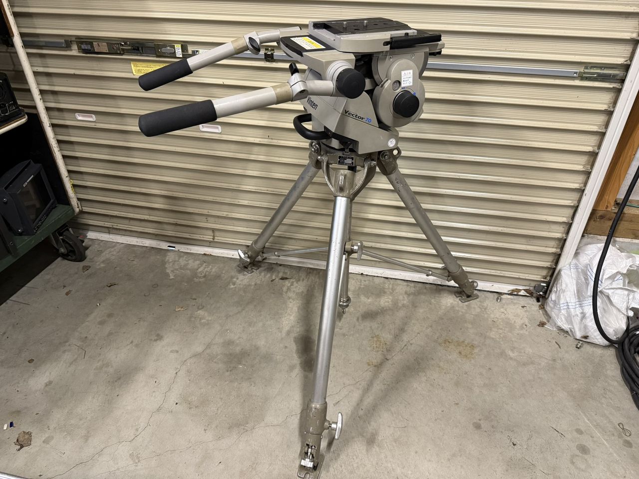 Vinten Vector70フリクションヘッド 昭特 TT-64三脚セット