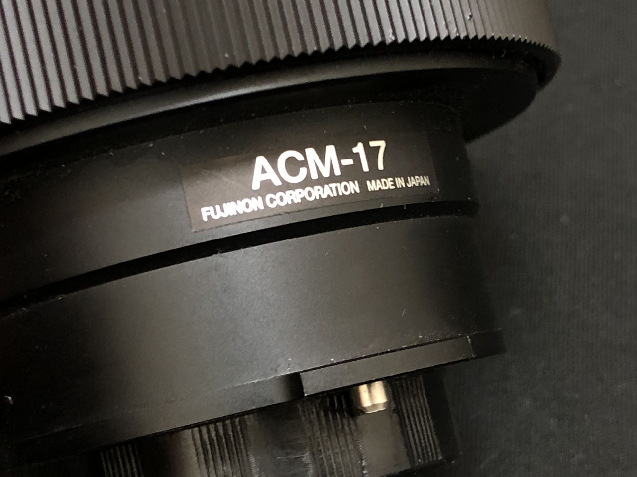 安い価格☆2台入荷 FUJINON レンズマウントコンバーター(2/3インチ→1/3インチ) ACM-17 プロ用、業務用