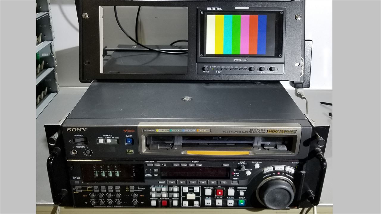 SONY ソニー HDW-2000 HDCAM デジタルマルチプレーヤー破損等はありません