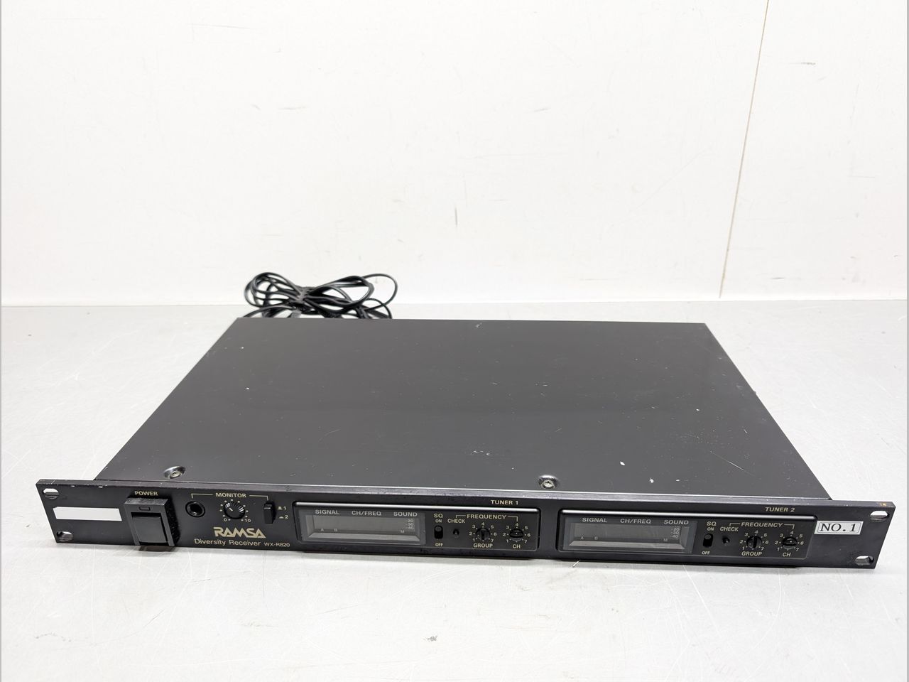 Panasonic (RAMSA) WX-R820 ダイバシティワイヤレス受信機